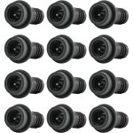 Bouchons pour pompe vide 12 - pi�ces bouchon bouteille vin garder le vin frais - noir