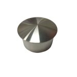 Bouchon pour tube de 42. 4mm épaisseur 2. 6mm légèrement bombé inox a2 satiné garde corps Bouchon pour tube de 42. 4mm épaisseur 2. 6mm légèrement bombé inox a2 satiné garde corps