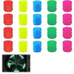 Bouchons de valve de pneu - universel - lumineux - m�tallique - 20 pi�ces - quatre saisons