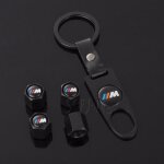 Bouchon de valve + porte - clés bmw logo / / m ( noir ) Bouchon de valve + porte - clés bmw logo / / m ( noir )