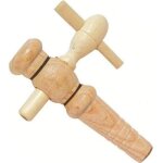 Bouchonnerie jocondienne - robinet bois - pour vinaigrier 3 pouces - trou 10 mm - n3 - buis