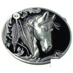 Boucle de ceinture t�te de cheval