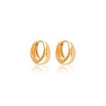 Boucles doreilles - enfant / femme - créoles - jonc - lisse - bombé - plaqué or jaune 750 / 1000 - 3 ... Boucles doreilles - enfant / femme - créoles - jonc - lisse - bombé - plaqué or jaune 750 / 1000 - 3 ...