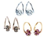 Boucles doreilles magnetherapy germanium 2026 advanced magnetic women boucles doreilles pour le drainage ...