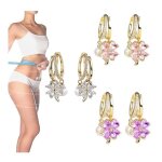 Boucles doreilles magnetherapy germanium boucles doreilles amincissantes lymphatiques boucles doreilles ...