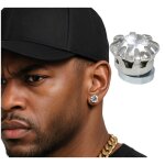 Boucles doreilles magn�tiques - guirca - lot de 2 - multicolore - polyester - mixte / adulte