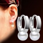 Boucles d& oreilles en argent sterling 925 pour femmes bijoux de haute qualit� mod�les f�minins haut ...