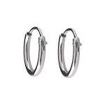 Boucles doreilles cr�oles argent 925 / 1000e (12 mm)