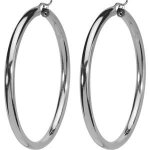 Boucles doreilles croles argent 925 / 1000e (50 mm)