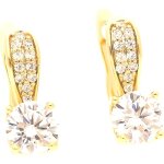 Boucles doreilles - femme / enfant - créoles - coeur - cristal - blanc - plaqué or jaune 750 / 1000 - ... Boucles doreilles - femme / enfant - créoles - coeur - cristal - blanc - plaqué or jaune 750 / 1000 - ...