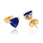 Boucles doreilles - femme / enfant - puces - coeur - cristal - blanc - plaqué or jaune 750 / 1000 - 3 ... Boucles doreilles - femme / enfant - puces - coeur - cristal - blanc - plaqué or jaune 750 / 1000 - 3 ...