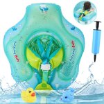 [boue gonflable bb piscine] - [vert] - [l] - [6 - 30 mois] - [6 - 16kg] - [52 - 65cm]