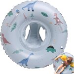 Boue de natation pour bb - anneau de natation - matriau anti - rayures - rose - 12 mois et plus