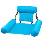 Bou�e de piscine flottant bleu hamac de leau piscine gonflable porte verre flotteur chaise flottante ...