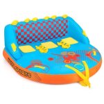 Bouée tractée 3 personnes costway - housse en nylon - 2 points de remorquage - sports nautiques adultes ... Bouée tractée 3 personnes costway - housse en nylon - 2 points de remorquage - sports nautiques adultes ...