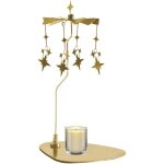 Bougeoir � bougie avec plateaubougeoir � bougie rotatif pour centre de table d�coration de f�te de no�l ...