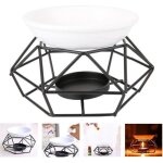 Bougeoir chauffe - bougie brleur  huile aromatique lgant porte - chandeliers brleur de cire plateau ...