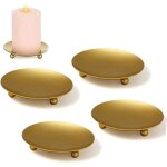 Bougeoir - dor - 10cm - mtal - dcoration maison - mariage - dner