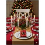 Bougeoirs  piles - astuceo - lot de 8 - blanc - 4. 7x2x22. 5 cm