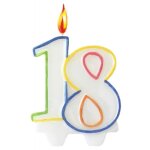 Bougie anniversaire 18 ans