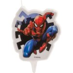 Bougie anniversaire marvel spiderman decoration gateaux enfants