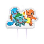 Bougie anniversaire - amscan - pokémon - 5. 5x8. 3cm - décoration de fête - enfant mixte Bougie anniversaire - amscan - pokémon - 5. 5x8. 3cm - décoration de fête - enfant mixte