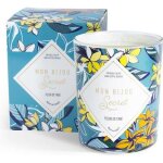 Bougie bijou parfume - fleur de tiar collier argent