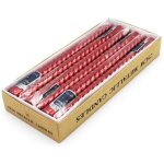 Bougies de chandelier 12pcs bougies sans huile sans fume longues  la pour mariage festival nol fte ...