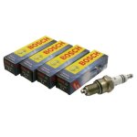 Bougie dallumage bosch wr7dc + - 4 pièces bpr6es Bougie dallumage bosch wr7dc + - 4 pièces bpr6es