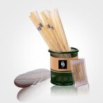 Bougies doreilles en cire dabeille 100% naturelle - kit de 10 pi�ces avec disques de protection pour ...