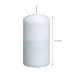 Bougie - efco - modèle classique - diamètre 60 mm - hauteur 165 mm - 100% paraffine - 38h de durée de ... Bougie - efco - modèle classique - diamètre 60 mm - hauteur 165 mm - 100% paraffine - 38h de durée de ...