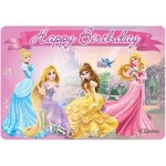 Bougie - disney - happy birthday - multicolore - rose - décoration de fête Bougie - disney - happy birthday - multicolore - rose - décoration de fête