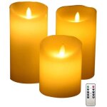 Bougies led bougie led flamme vacillante fausse bougie flamme vacillante bougie a pile bougies  led[1061] ...