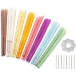 Bougies pour les oreilles 16 pcs kit bougie auriculaire pour enlever la cire  l?oreille avec cire d?abeille ...