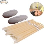 Bougies doreillecire dabeille naturelle soins de sant?10 pcs avec 10 disques de protection