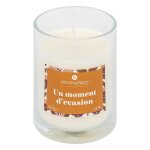 Bougie parfum�e avec bijou mily vanille 220g - atmosphera cr�ateur dint�rieur