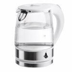 Bouilloire en verre sans fil 1. 2l 360 blackpear bsf3000