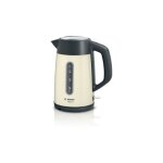 Bouilloire - bosch - twk 4p437 - 1. 7 l - 2400 w - beige et noir Bouilloire - bosch - twk 4p437 - 1. 7 l - 2400 w - beige et noir