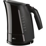 Bouilloire braun wk300 - 17l - noir - chauffe ultra - rapide 45s - filtre anti - calcaire amovible