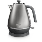 Bouilloire - delonghi - kbi2001. s - 2000 w - 17 l - m�tal mat / d�tails chrom�