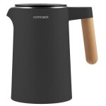 Bouilloire lectrique 1. 5l concept rk3302 avec contrle de temprature anthracite