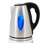 Bouilloire lectrique en acier inox deuba - max. 2200w 17l - led bleu 360