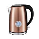 Bouilloire lectrique berlinger haus bh - 9069 - capacit 17l - thermomtre intgr - couleur cuivre