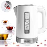 Bouilloire lectrique duronic ek30 we - temprature rglable 40 / 60 / 80 / 100 c - capacit 15 l ...