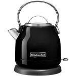 Bouilloire lectrique kitchenaid 5kek1222eob - 125 l - acier inoxydable - noir onyx