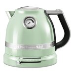 Bouilloire �lectrique - kitchenaid - 5kek1522ept - 15 l - vert pistache - thermostat 7 positions
