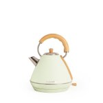 Bouilloire électrique rétro - create - 17l - acier inoxydable - système anti - calcaire Bouilloire électrique rétro - create - 17l - acier inoxydable - système anti - calcaire