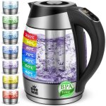 For me bouilloire lectrique en verre 18l thermostat rglable slection de la temprature 40 - 100c ...