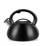 Bouilloire - promis - augusto matt - 3 litres - induction - acier - noir Bouilloire - promis - augusto matt - 3 litres - induction - acier - noir