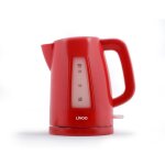Bouilloire sans fil �lectrique - livoo - rouge - 17 l - 2200 watt - anti - calcaire